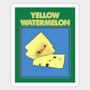 Yellow Watermelon Magnet